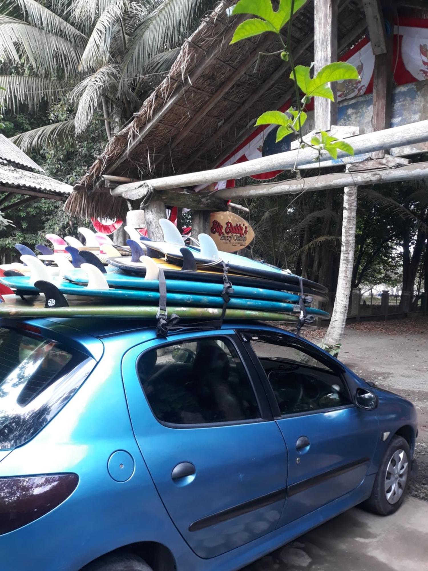 Ferienwohnung Big Daddy'S Surfcamp Pasanggaran Exterior foto